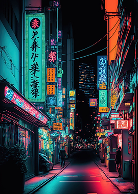 Tokyo neon japanese