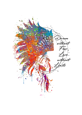 NATIVE AMERICAN HEADDRESS