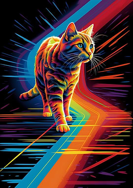 Cat Between Lines