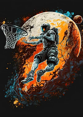 Astronaut Basketball