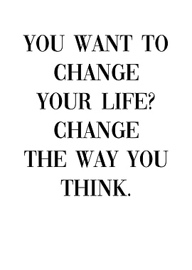 Change the way you think