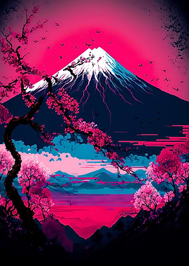 cherry blossom japan magic