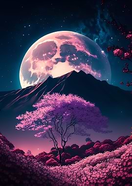 cherry blossom japan art