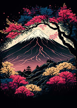 cherry blossom japan magic