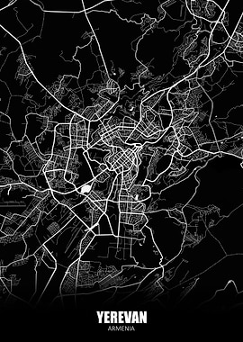 Yerevan Armenia Map