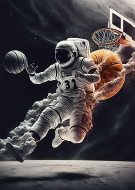 Astronaut Basketball
