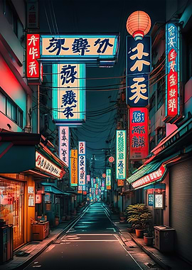 Tokyo neon japanese