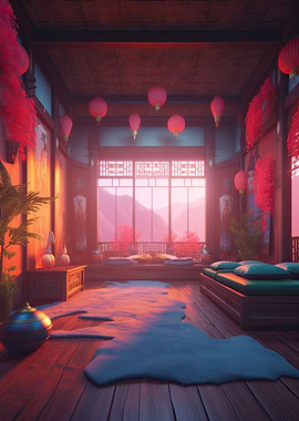 Ancient Japanese Dojo