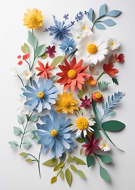 Paper flowers