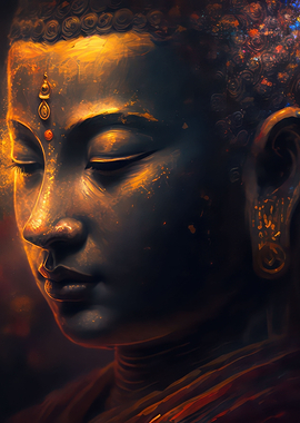 Cosmic Buddha art