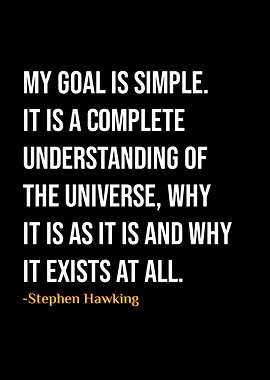 Stephen Hawking Quote