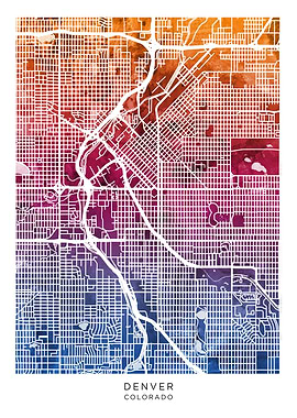 Denver Colorado Map