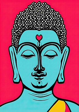 Pop Art Buddha 01