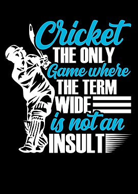 Cricket the game where the
