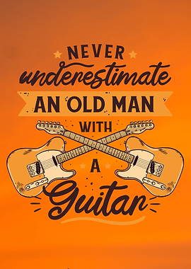 Old Man With A Guitar