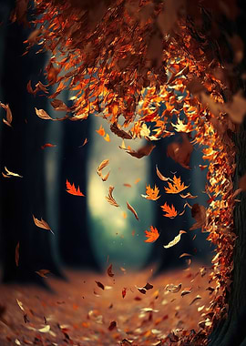 autumn leaves