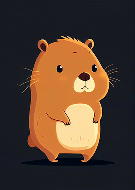Cute Capybara Animal