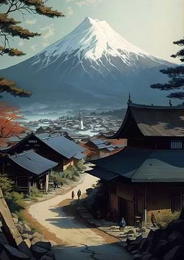 Retro Japanese Village