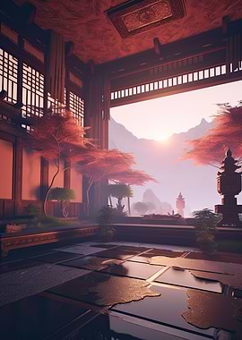 Ancient Japanese Dojo