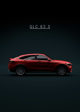 GLC63 S AMG Coupe 2020 Red