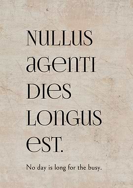 Latin Quote Worthy Man