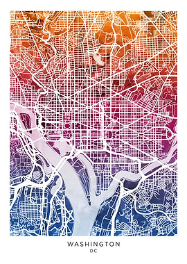 Washington DC Map