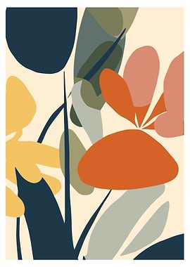 Blooming Floral Abstract