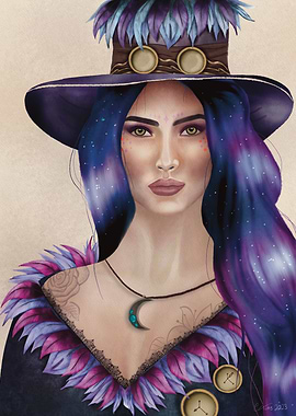 Galactic Steam Punk Beauty