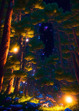 Trees and Fireflies