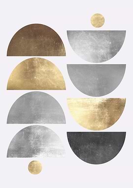 Metallic and gold art 06