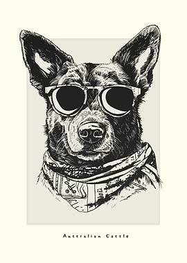 Australian Cattle Sketch