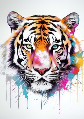 Colorful Tiger