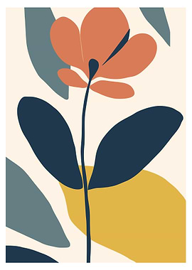 Blooming Floral Abstract