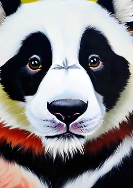 Panda Painting