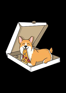 Corgi Pizza