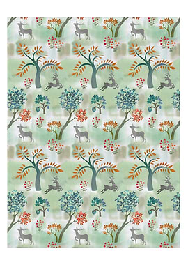 Stag deers landscape