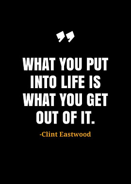 Clint Eastwood quotes
