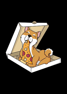 Shiba Inu Pizza