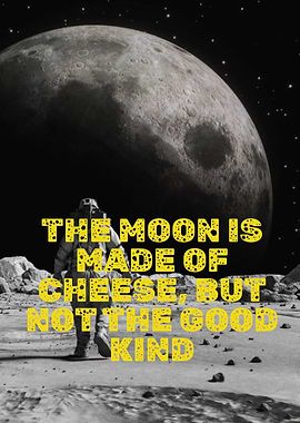 moon is made of cheese