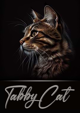 Tabby Cat Portrait