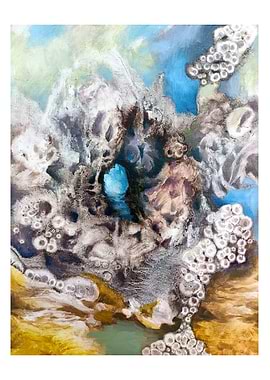 Oil painting art after the