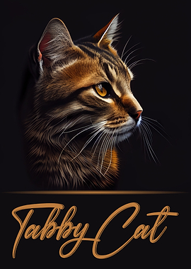 Elegant Tabby Cat
