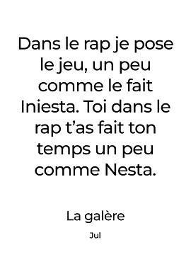 Jul Poster Affiche