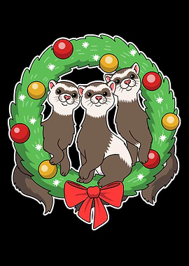 Ferret Christmas