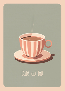 Dusty Pink Morning Coffee