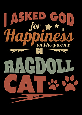 God gave me a ragdoll cat