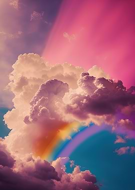 Clouds and rainbows