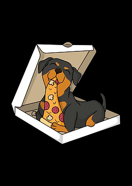 Rottweiler Pizza