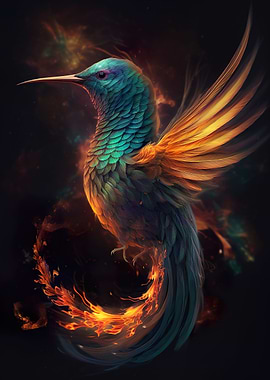 Hummingbird Fire Tail