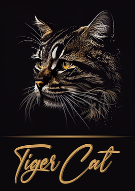 Elegant Tiger Cat